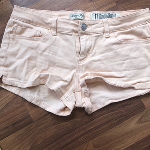 Indigo Rein pink soft jean shorts size 11